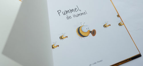 Linda Merkel Pummel die Hummel Kinderbuch