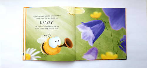 Linda Merkel Pummel die Hummel Kinderbuch