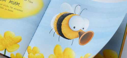 Linda Merkel Pummel die Hummel Kinderbuch