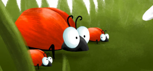 Linda Merkel Pummel die Hummel Kinderbuch Marienkäfer