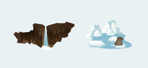 Linda Merkel Map of Iceland Details