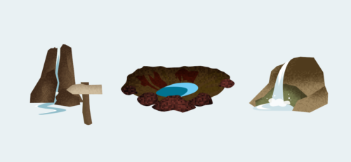 Linda Merkel Map of Iceland Details