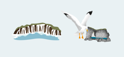 Linda Merkel Map of Iceland Details