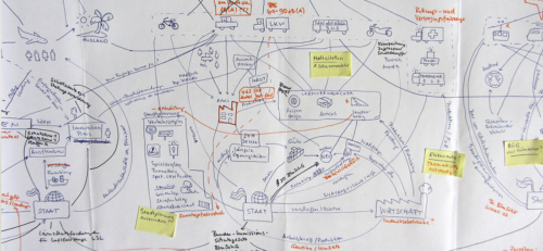 Linda Merkel Infografik Lärm Making of