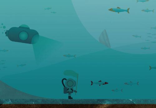 Linda Merkel Datenmeer Infografik Grafik Teaser