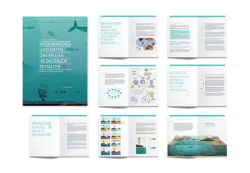 Linda Merkel Datenmeer Infografik Grafik Thesis