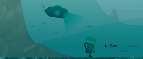 Linda Merkel Datenmeer Infografik Grafik