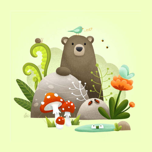 Linda Merkel Our Planet Illustration