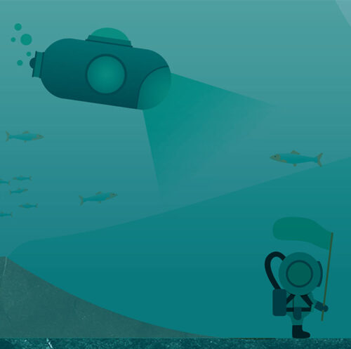 Linda Merkel Datenmeer Infografik Grafik Teaser