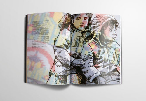 Linda Merkel Berlin Porträts Illustration