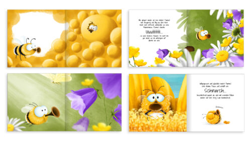 Illustration, Kinderbuch, Projekte, Portfolio