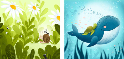 Linda Merkel Our Planet Illustration Challenge