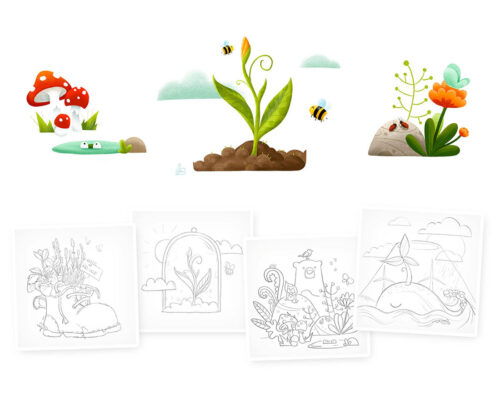 Linda Merkel Our Planet Illustration Challenge