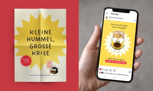 Hummelstreik Hummeln Protest Klimastreik
