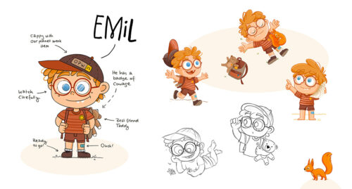 Illustration, Projekte, Portfolio, Charakterdesign