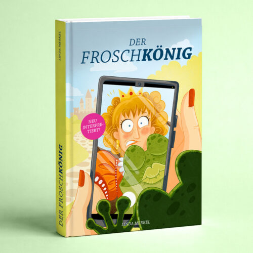 Illustration, Projekte, Portfolio, Märchen Forschkönig