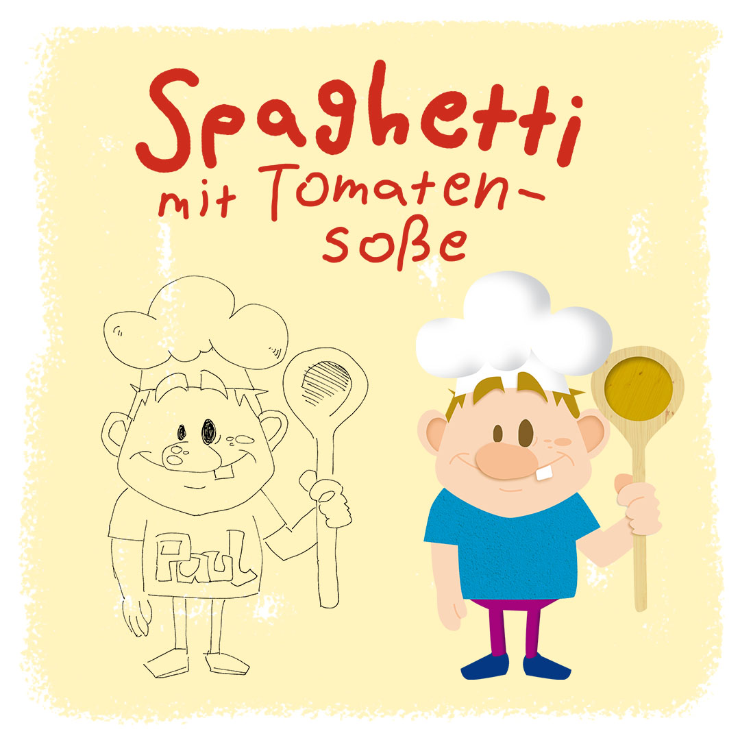 Illustration, Willi kocht, Projekte, Portfolio